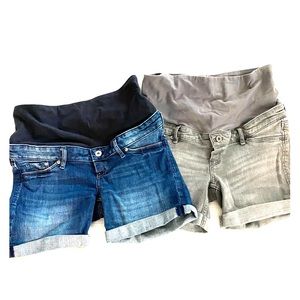 Maternity Denim Shorts